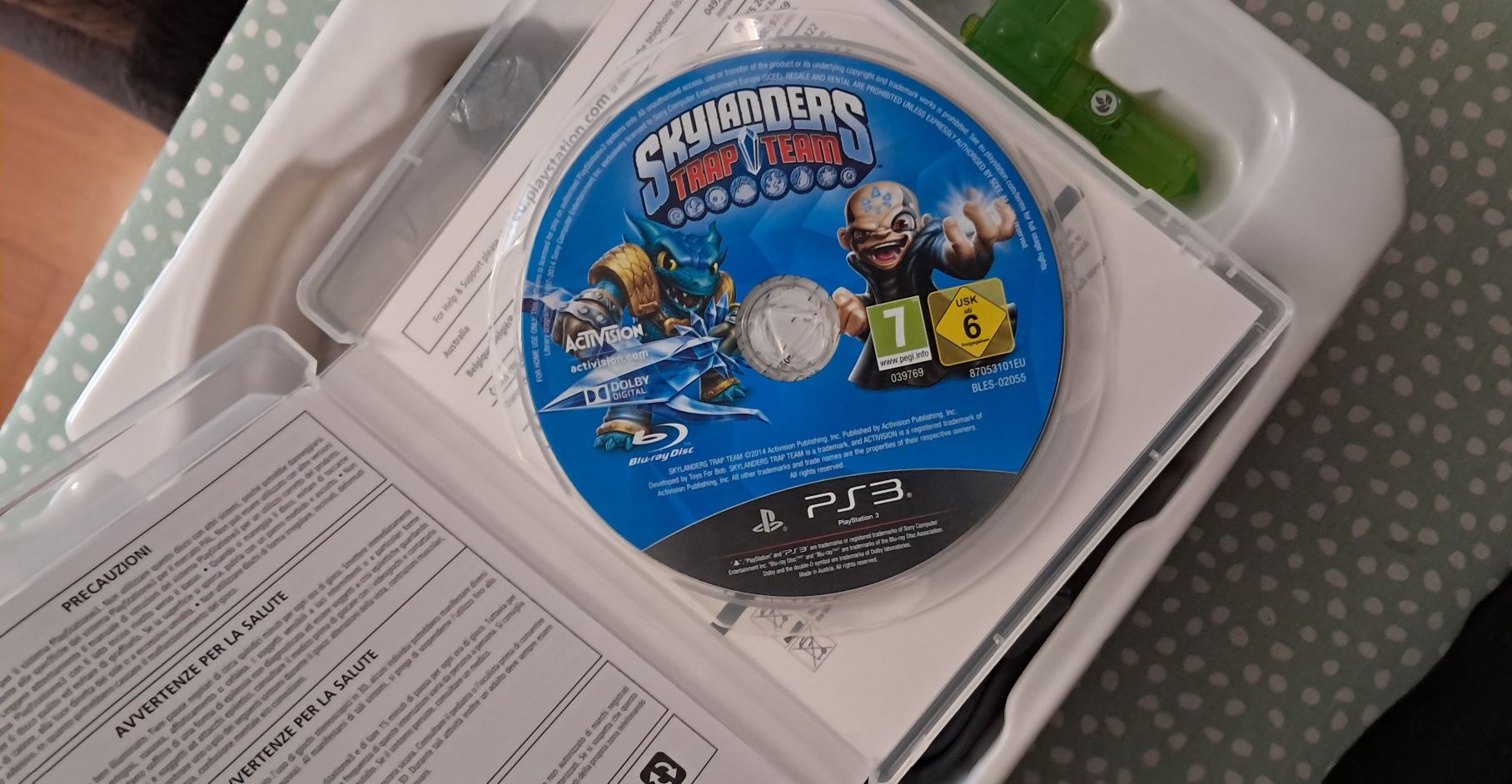Jogo skylanders PS3 novo