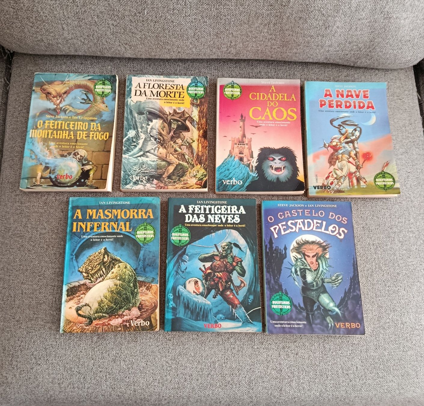 Lote livros Aventuras Fantásticas