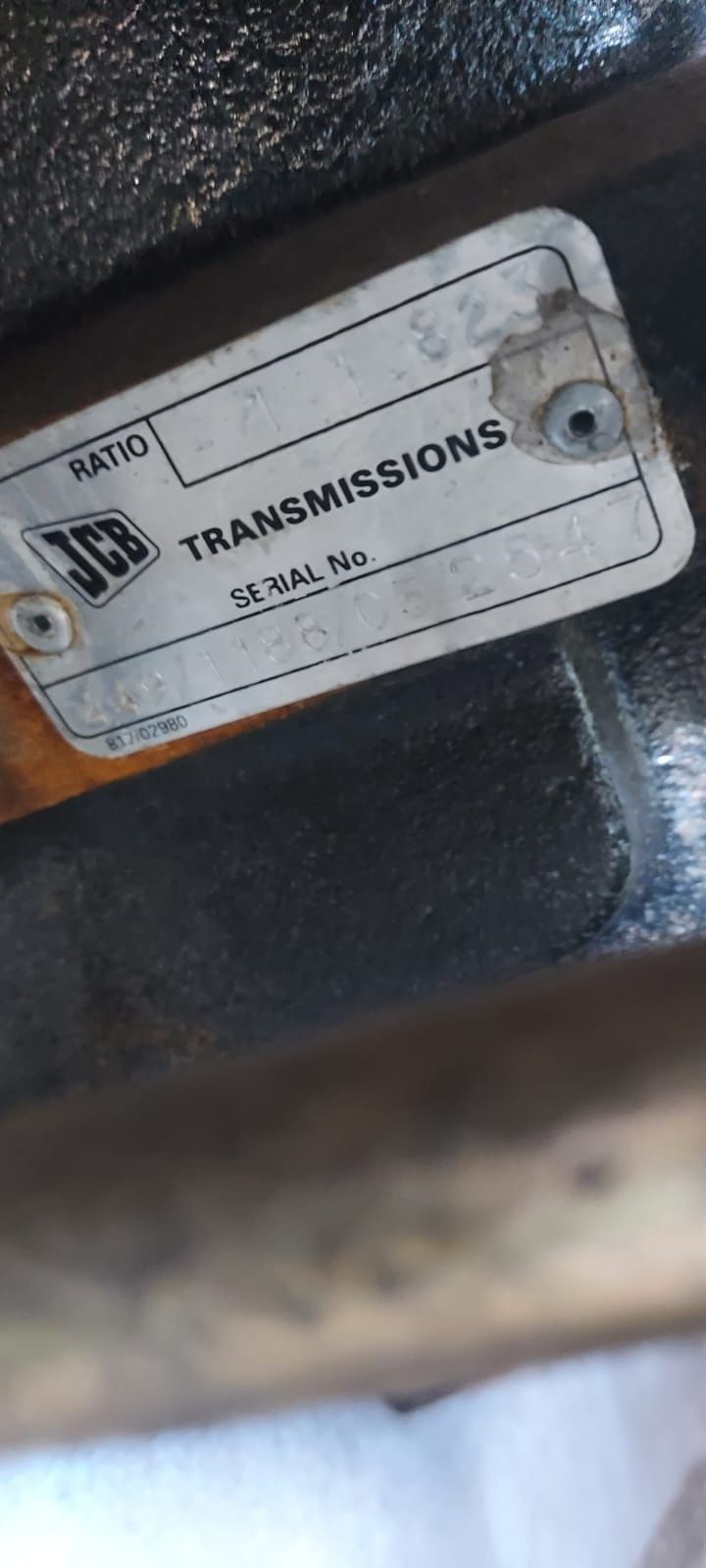 Skrzynia biegów jcb 3 cx 4cx powershift