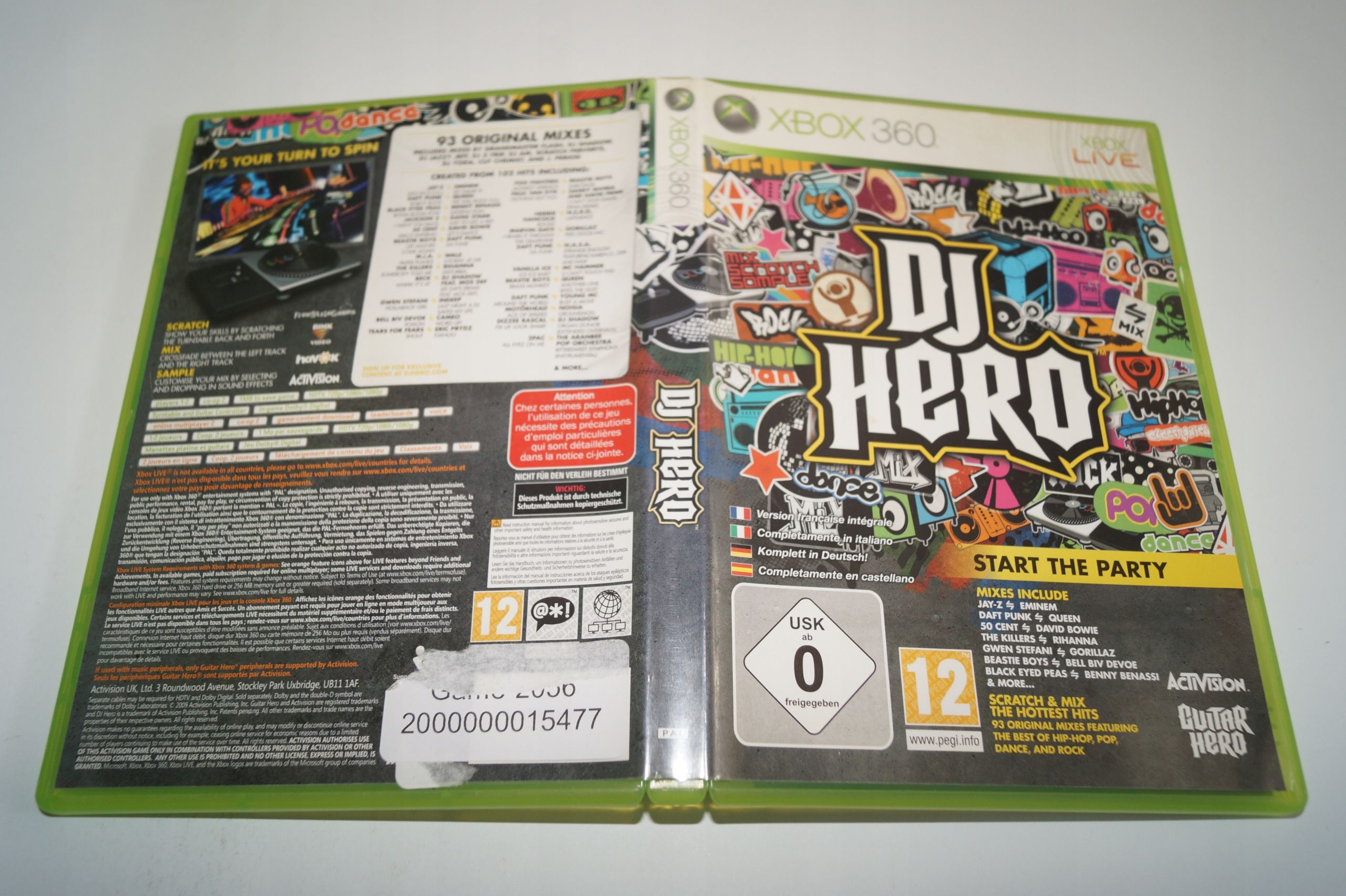 Gra Dj Hero X360 Xbox 360