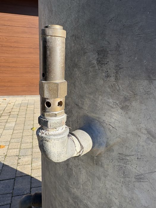 Zbiornik ciśnieniowy powietrza 750 litrów 11 bar ocynkowany