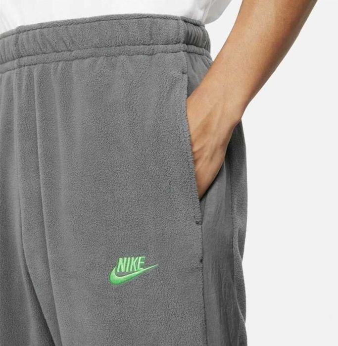 Nike Teddy Fleece Grey Sportswear Pants