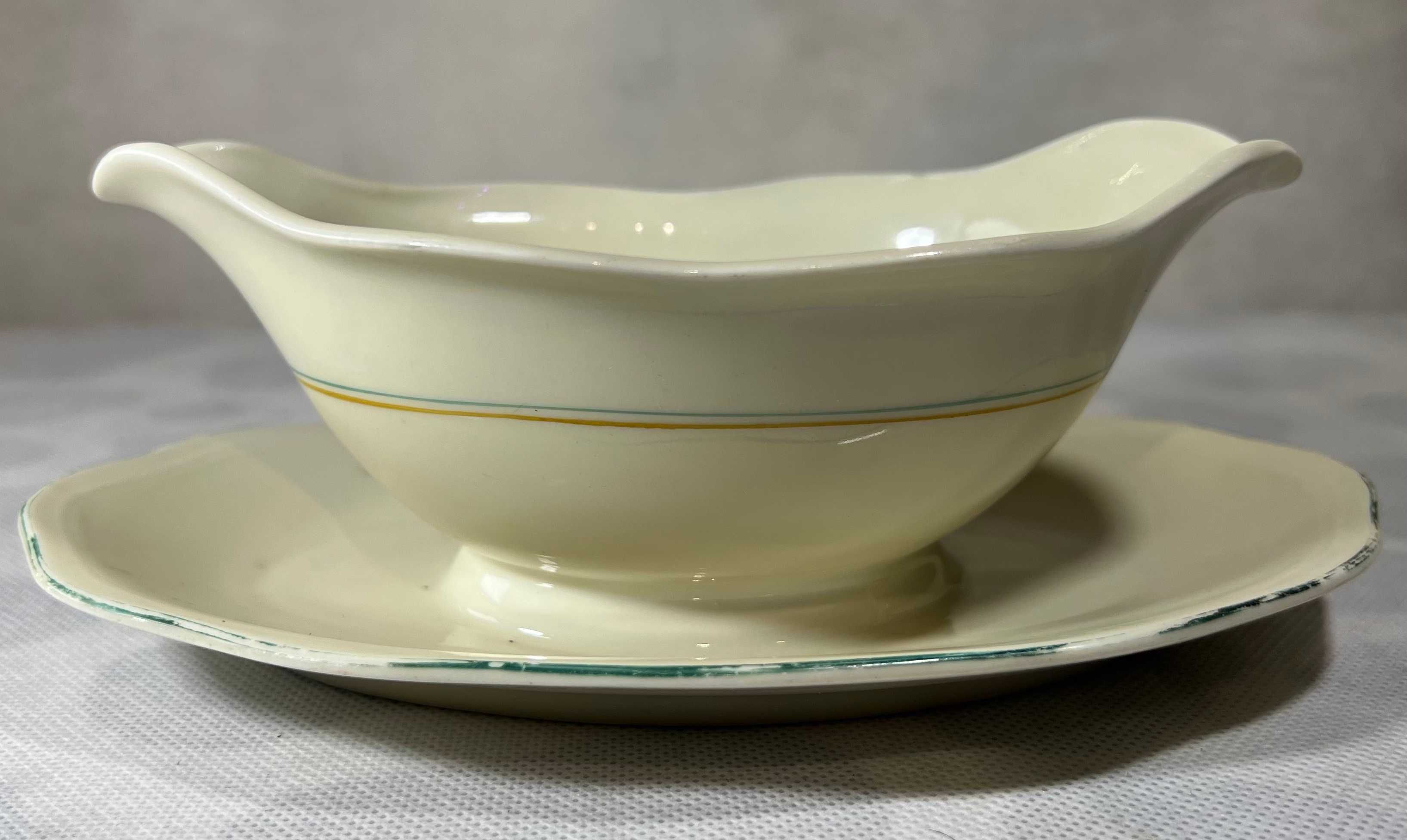 Sosjerka Porcelanowa Mayer & Comp. MCP 1890 z Podstawką