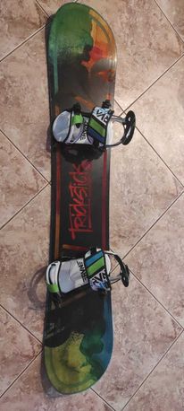 Deska snowboardowa Rossignol Trickstick 150cm nowe wiązania