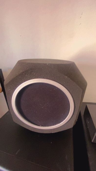 Isolador acustico para microfone condensador