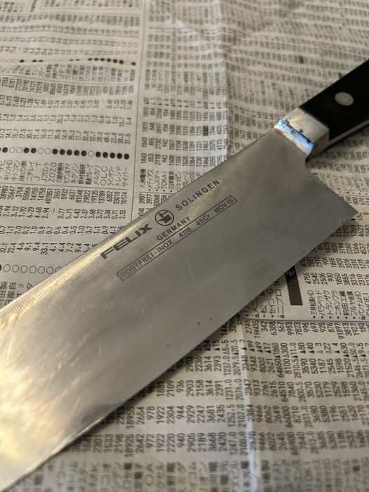 Nóż santoku Felix Solingen Germany