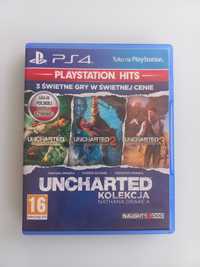Uncharted kolekcja ps4 wersja PL
