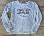 Oryginalna bluza sportowa DKNY jeans r. 128/134 bawełna dresówka