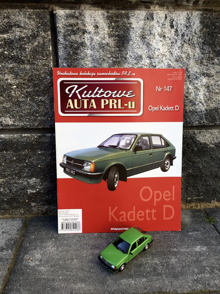 Czasopismo- Opel Kadett D-auta PRL,model,autka,kolekcja