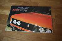 Fiat 125p folder, prospekt