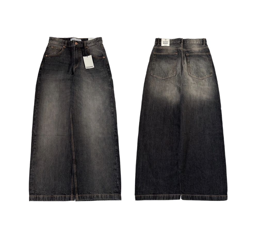 Знижка Джинси Бершка Супер Беггі Скейтер Bershka super baggy skater