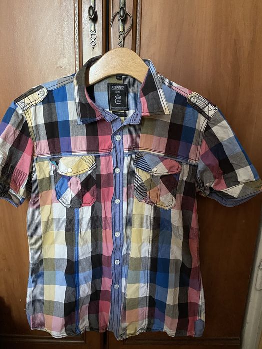 Koszula z krótkim rękawem męska