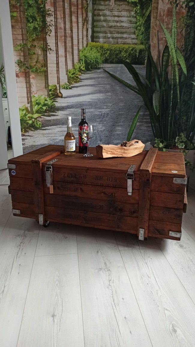 Stolik kawowy rustykalny Loftowy  industrial loft boho
