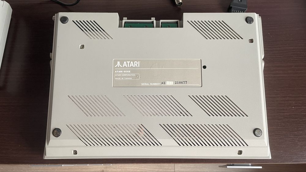 Retro Atari 65XE ECI + magnetofon
