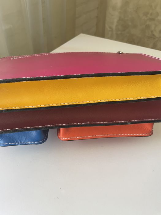 Італьянська сумка з натуральної шкіри