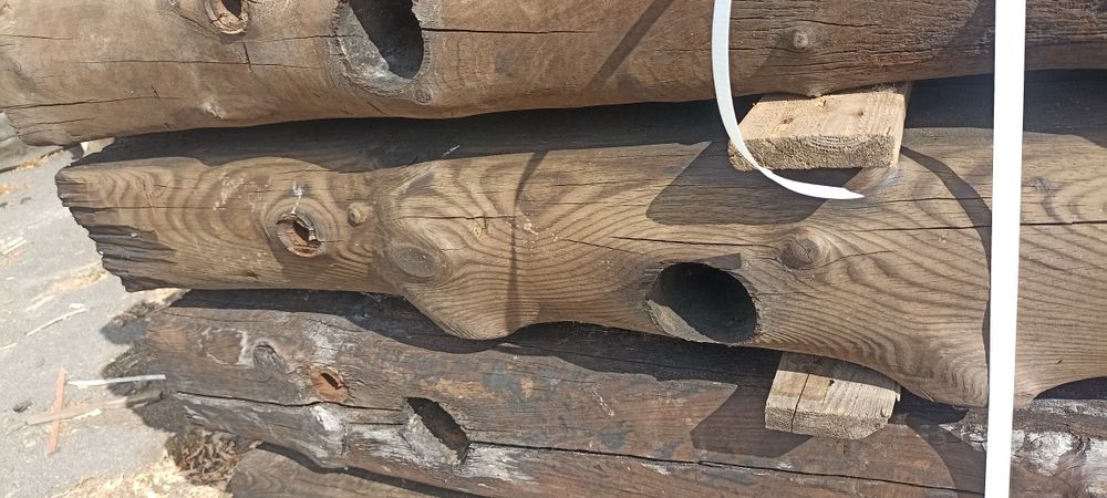 Брус, балка , состареный для декора