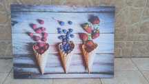2 telas decorativas
