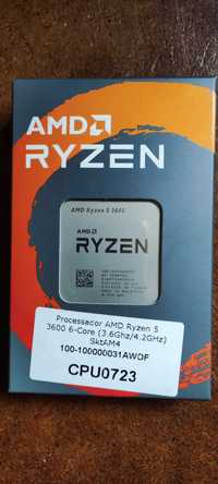 Processador AMD Ryzen 5 3600 3.6GHz cTurbo 4.2GHz 36MB Cache