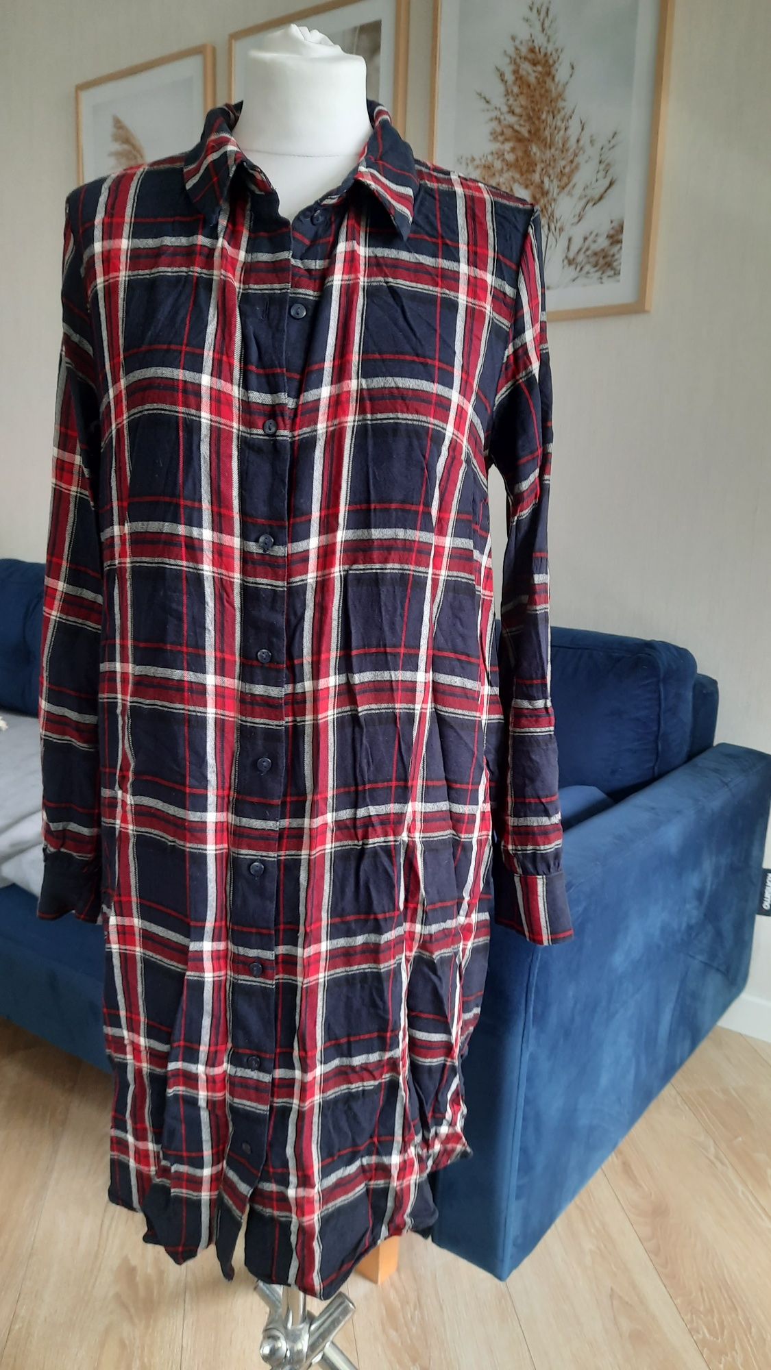 Flanelowa koszula/ H&M/44