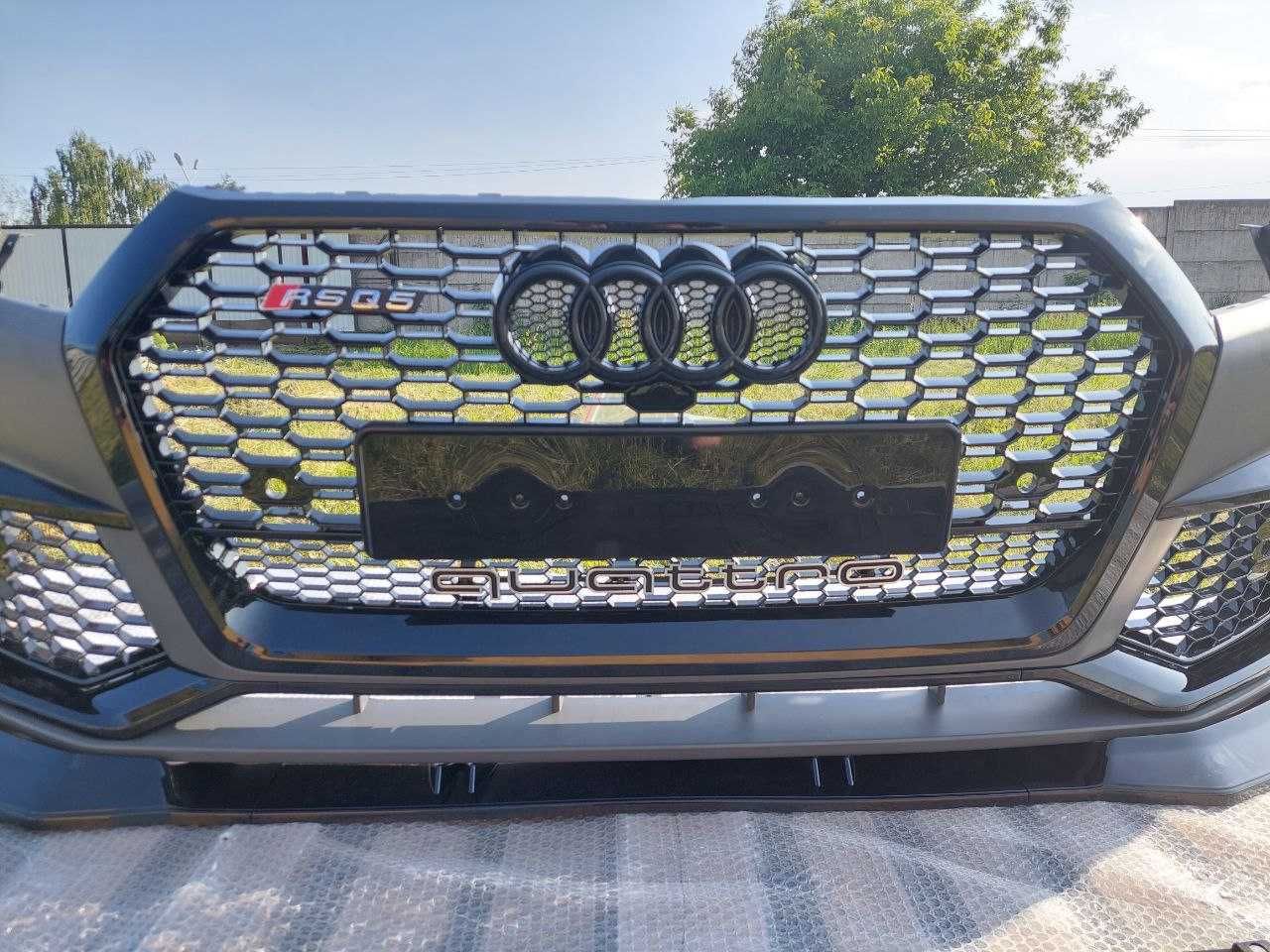 Передній бампер ( в стилі RS ) на Audi Q5 80A 2016-2020 року
