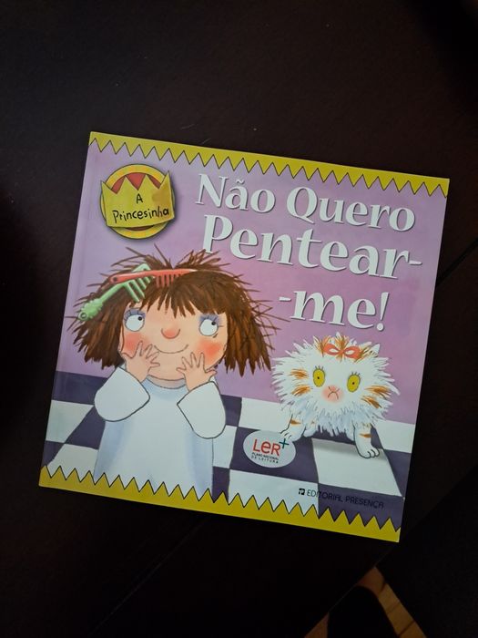 Livro Não Quero Pentear-me!