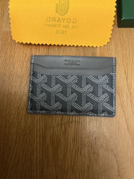 Carteira goyard cinzenta