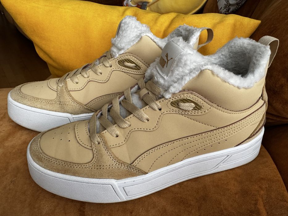 Кеды 40,5 размер Puma Skye Demi Teddy WS 38115102 кроссовки теплые