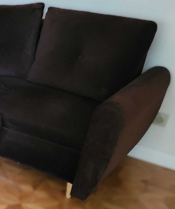 Narożnik 236x157 cm, funkcja spania, 2 pojemniki na pościel