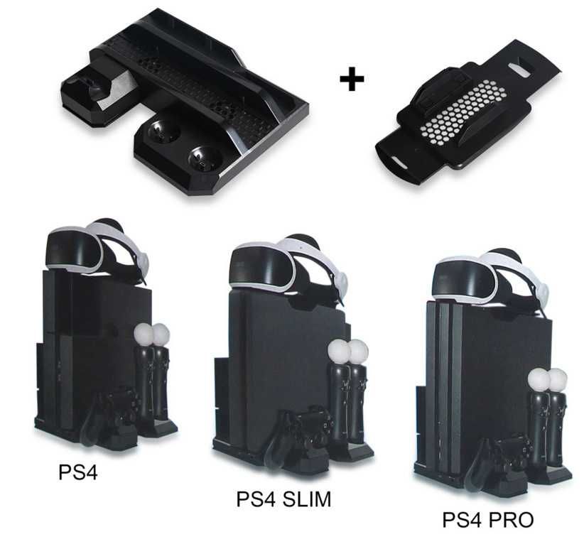 PS4/SLIM/PS4 PRO PSVR подставка зарядка