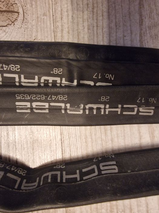 Dętki rowerowe Schwalbe Nr. 17 28 cali zawór rowerowy