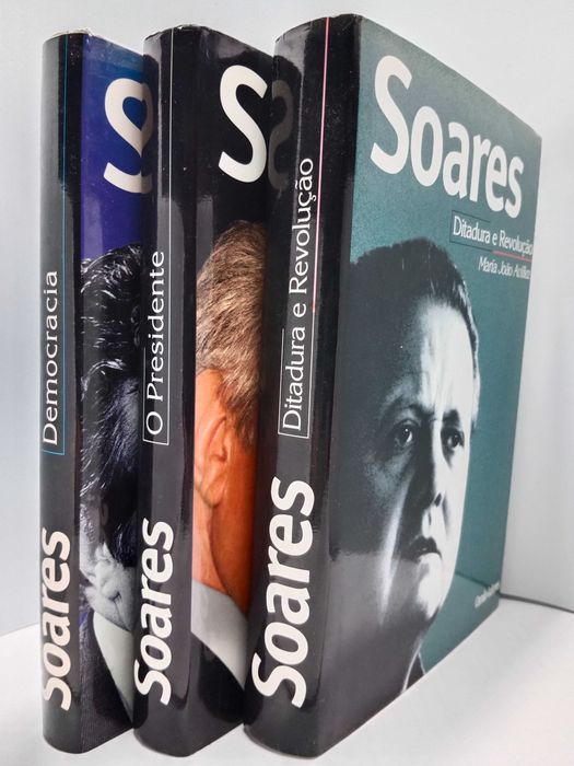 " Soares "-  (3 Vols.) - de Maria João Avillez