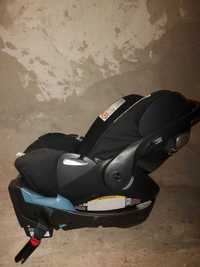 Автокресло Cybex Cloud Q Deep black + база Isofix Q