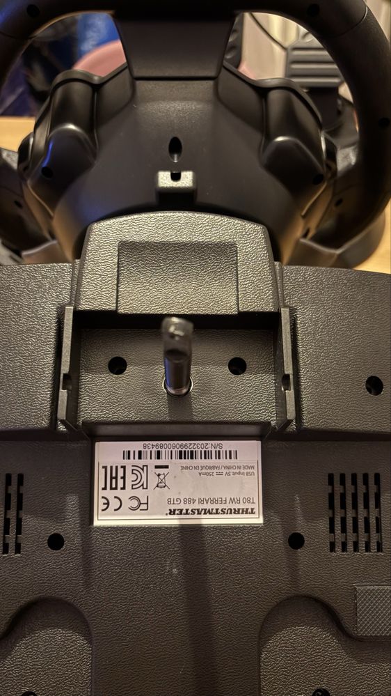 Thrustmaster Volante T80 RW Ferrari 488 GTB Edition PS5/PS4/PC