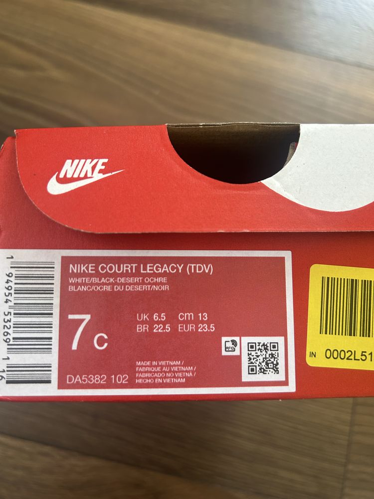 COURT LEGACY UNISEX - Sneakersy Nike niskie nr 23,5