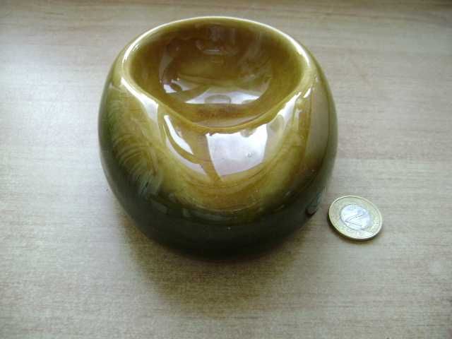 Starocie z PRL - Popielniczka ceramiczna Mirostowice Projekt Autorski