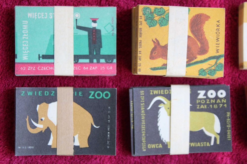 Etykieta zapałczana  NOWE -KOLECJONERSKIE Różne