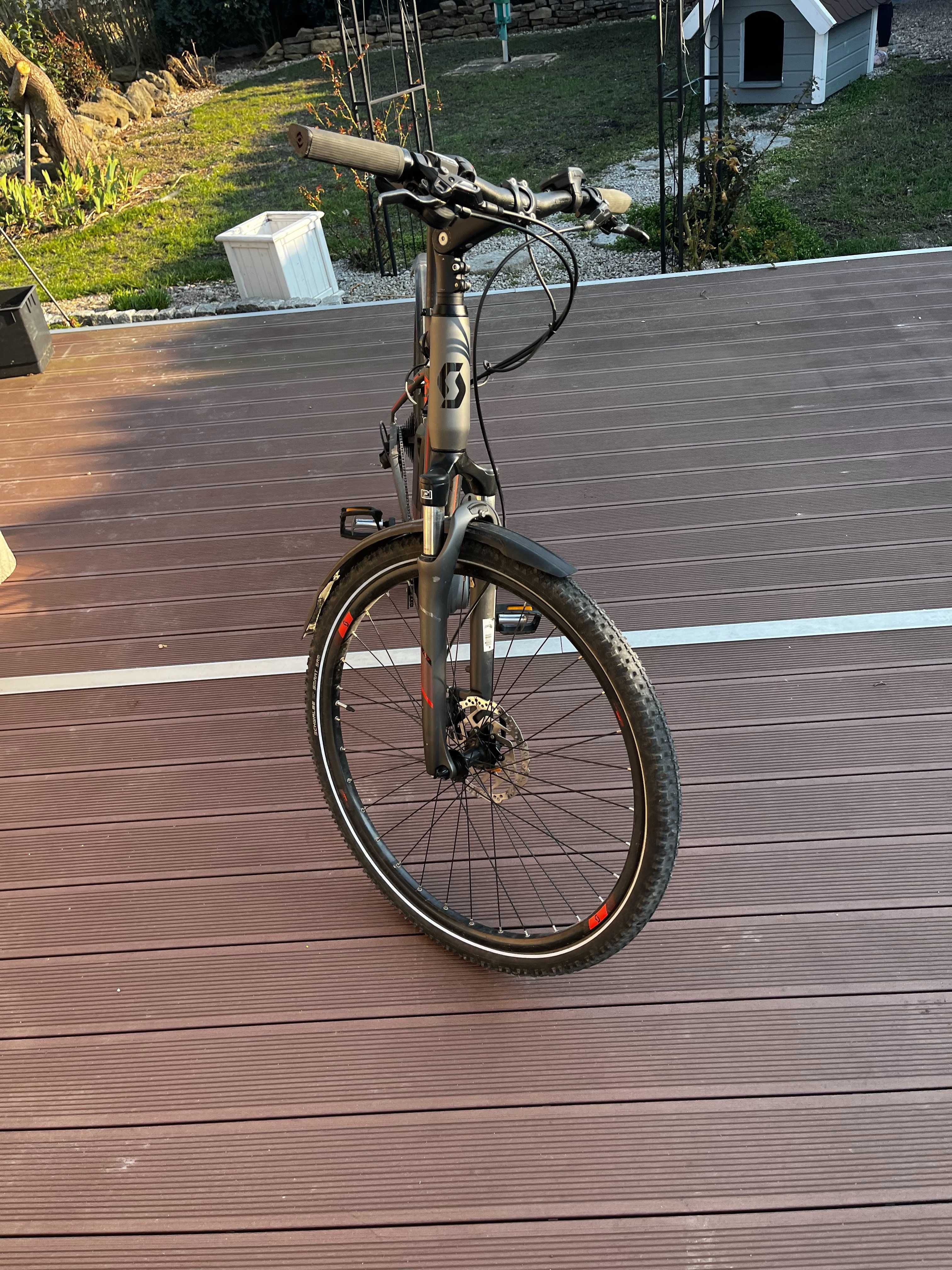 Scott E-Sub Cross 2018 - Elektryczny rower miejski - Bosch 250W