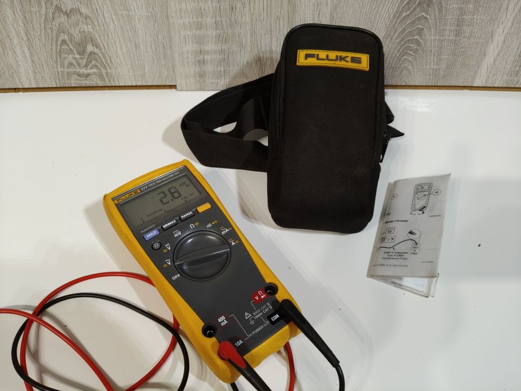 Fluke 177 multimetr cyfrowy etui polecam