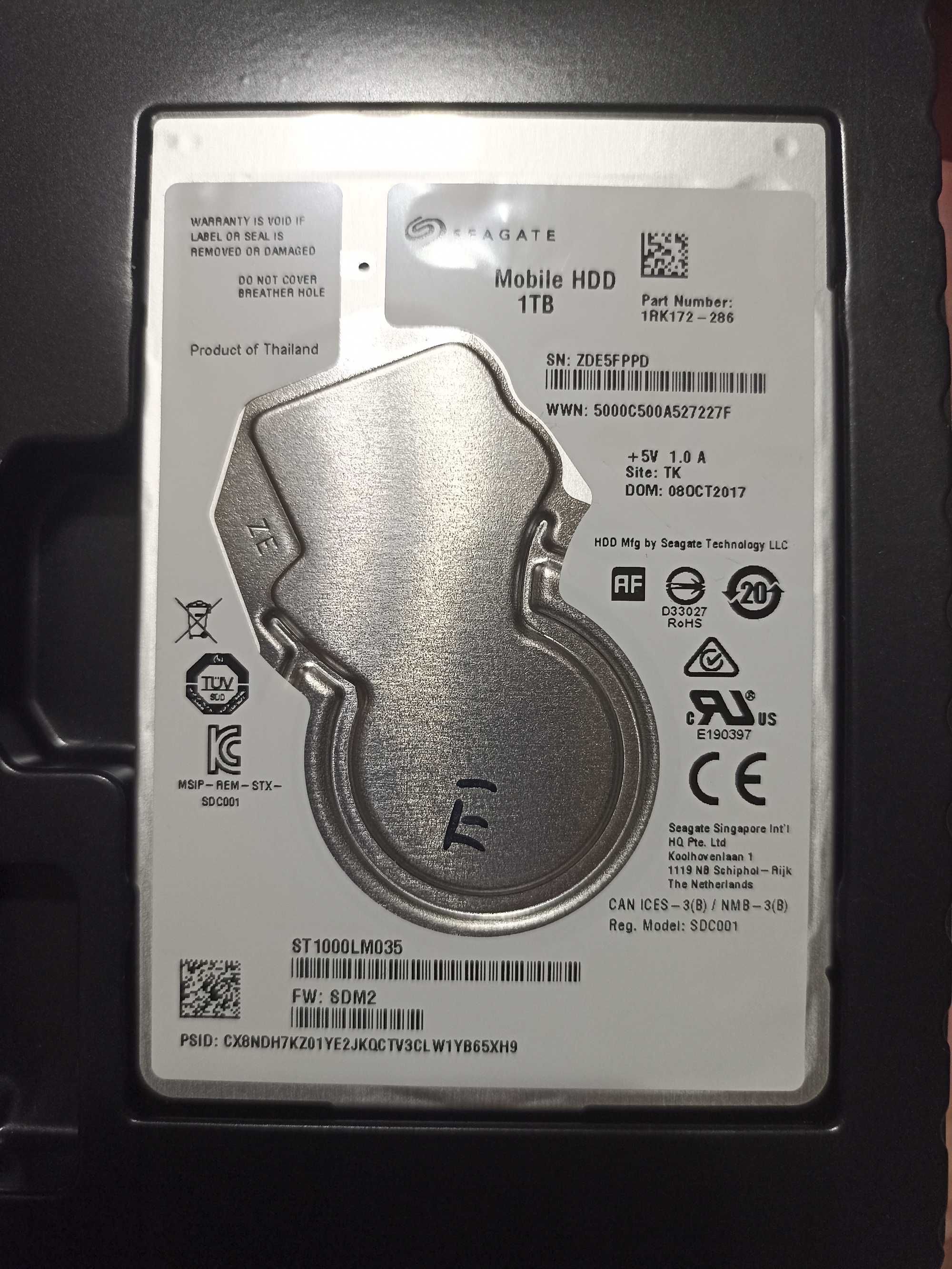 Продам жорсткий диск 1ТВ, Seagate