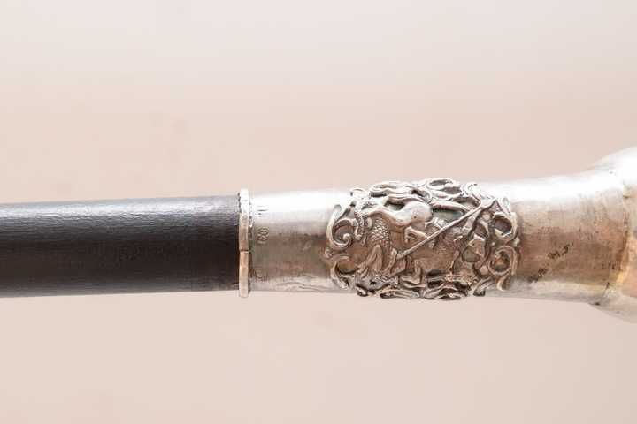 SREBRNA LASKA - dwa orły carskie - SREBRO ROSJA