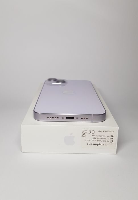 iPhone 14 Purple 128 GB Stan Jak Nowy