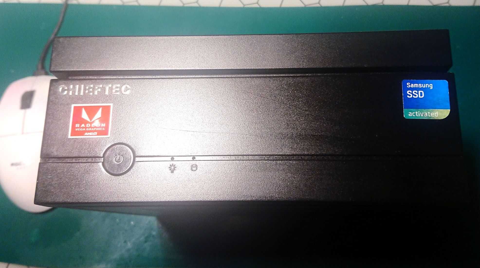 Obudowa ITX Chieftec IX-01B-OP Dokładka MK-35DV Zasilacz DC 85W Stopki
