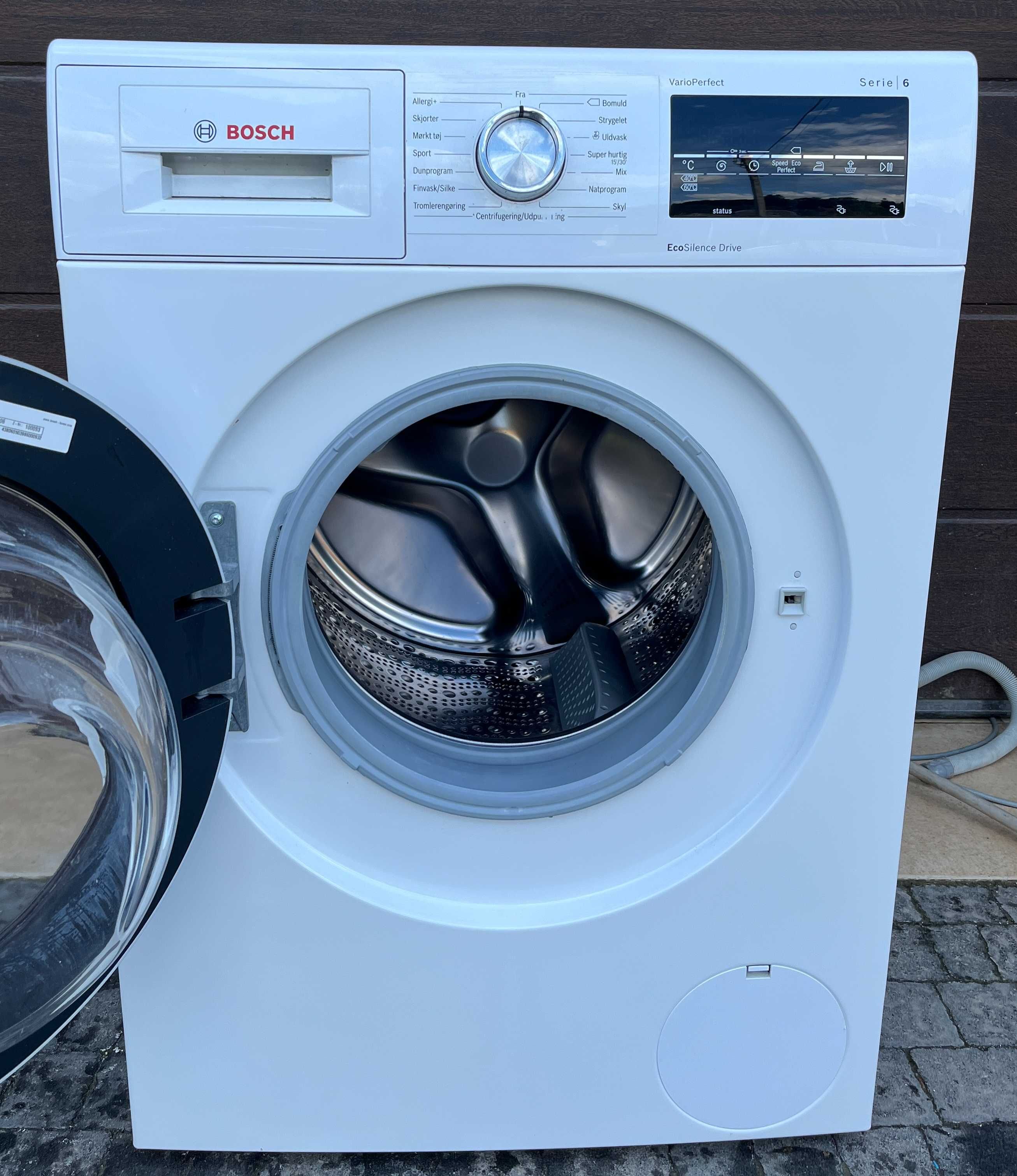 2019рік Пральна машина Bosch Seria6 WAT2849BSN Varioperfect 9кг 1400об