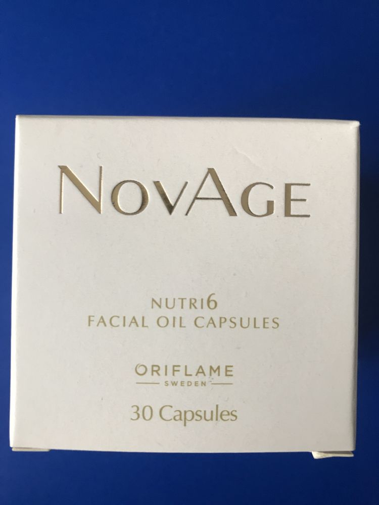 Kapsułki z serum do twarzy Oriflame NovAge Nutri6 30 szt.