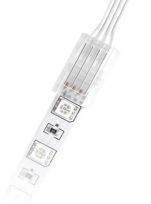 Zestaw złączy taśmowych LED, kabel przedłużający 10 m