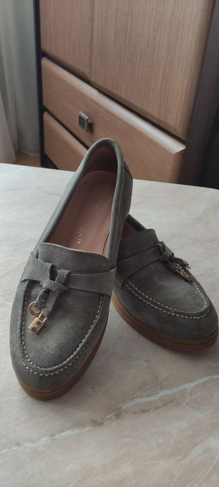 Жіночі замшеві шофери, туфлі, 35 розмір