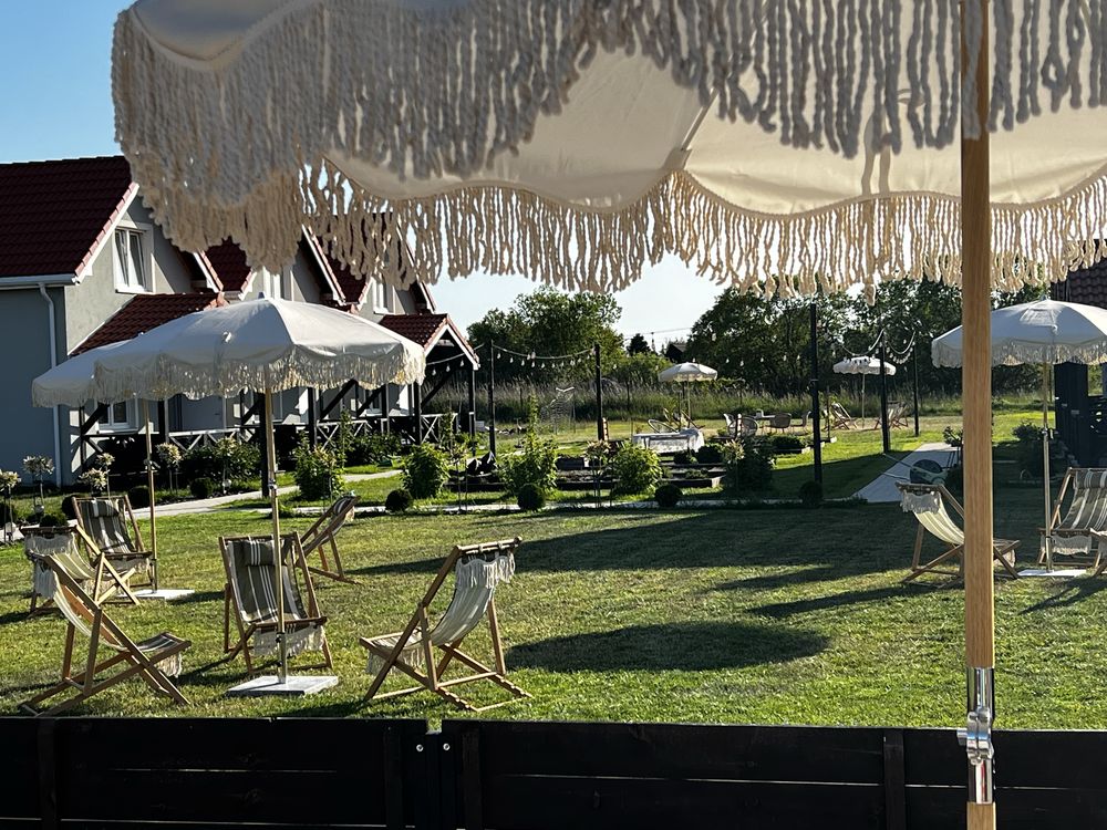 Domki Łeba Domek dla rodzin  , Plac Zabaw , Basen , Łaźnia Parowa