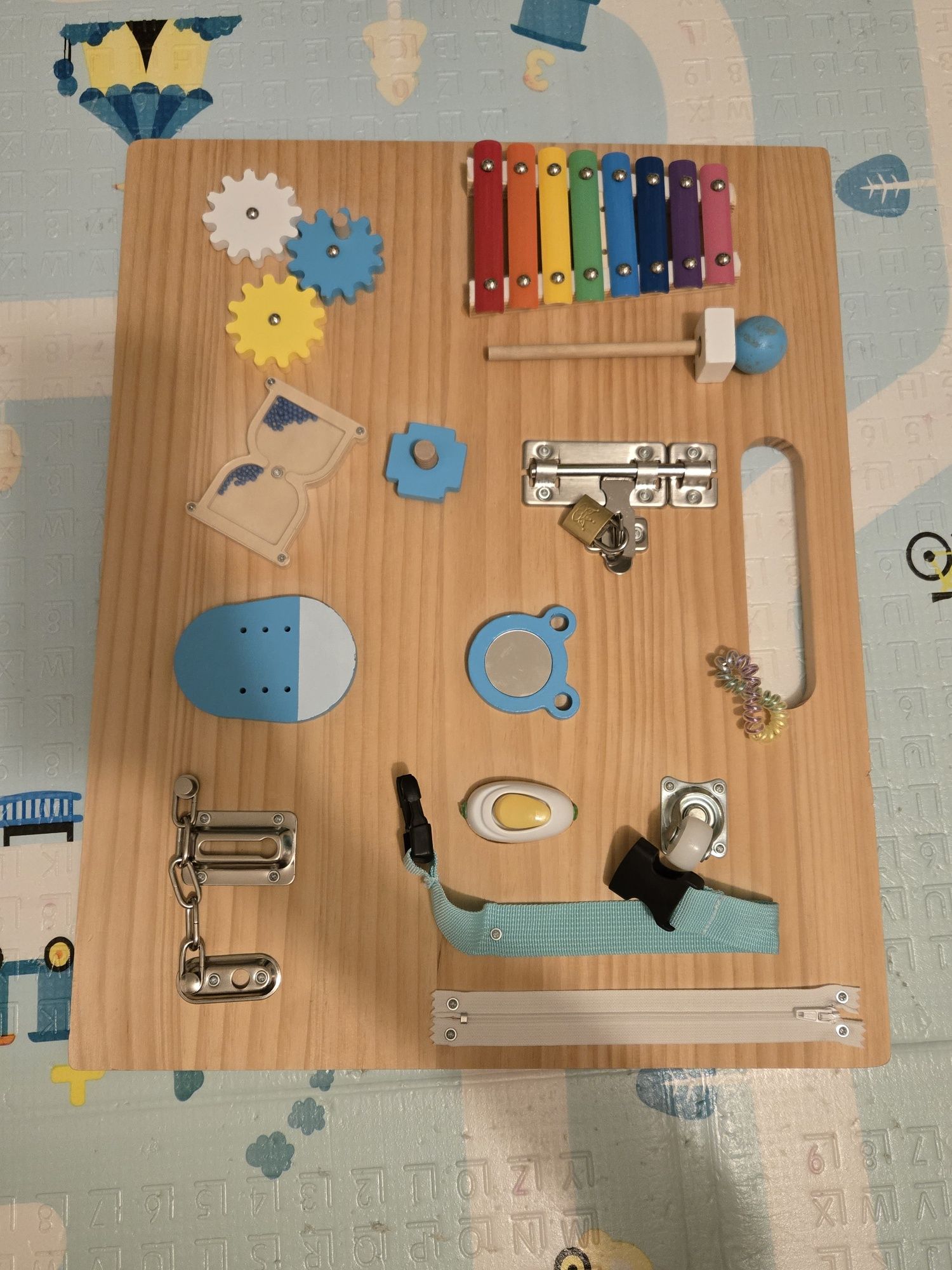 Tábua madeira Montessori