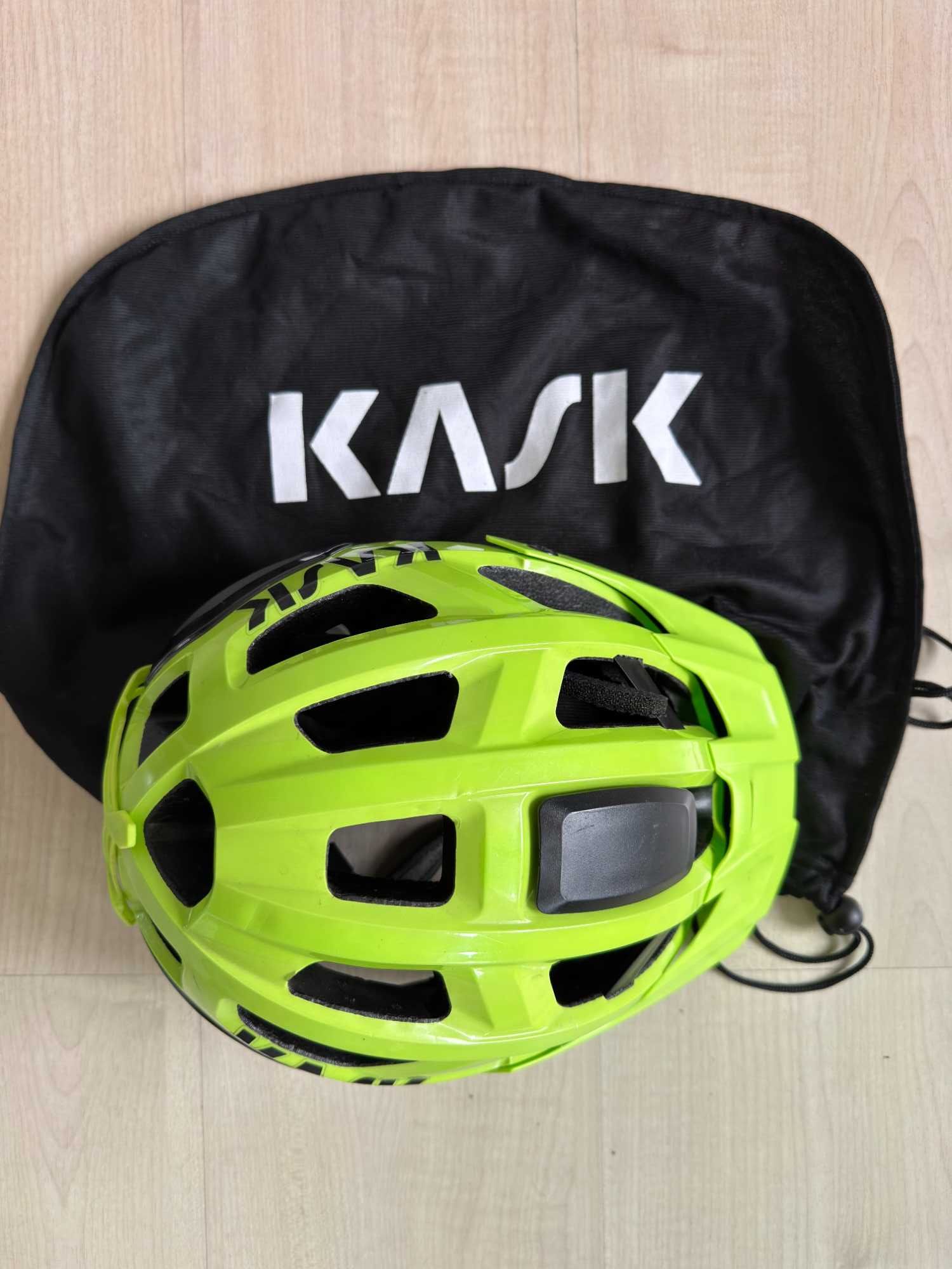 Kask marki KASK REX, zielony M/L