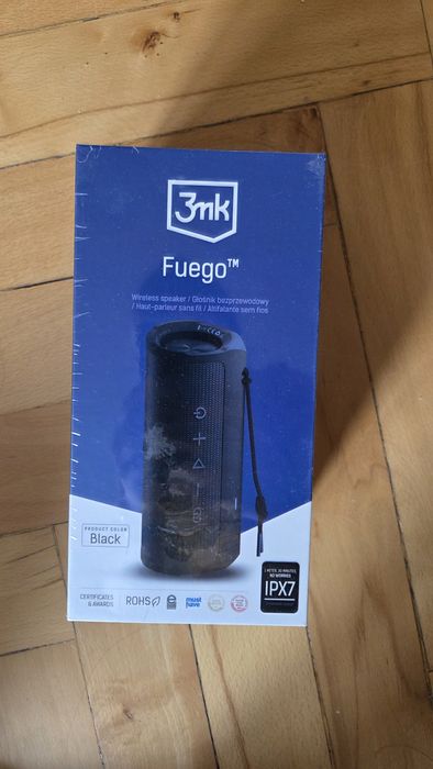 Fuego ipx7 głośnik bezprzewodowy nowy